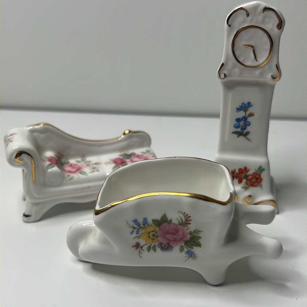 Staffordshire Miniature Furniture | Made in England | Fine Bone China